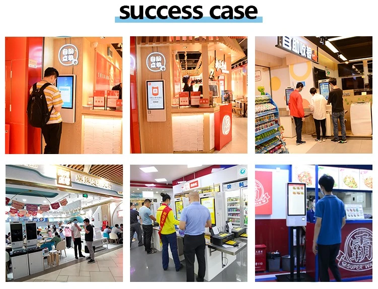 Free Standing Self-Service Ordering Kiosk Bill Payment Machine