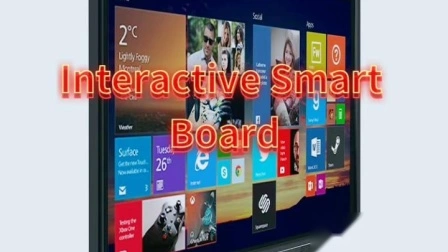 Pannello LCD Ultra HD da 55-110 pollici Schermo piatto multi-touch interattivo per sale conferenze didattiche