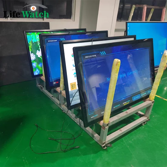 Lettore TV per segnaletica digitale touch screen LCD con sistema WiFi Android da 55 pollici per gioielleria